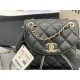 Chanel Duma Backpack Lambskin Black High