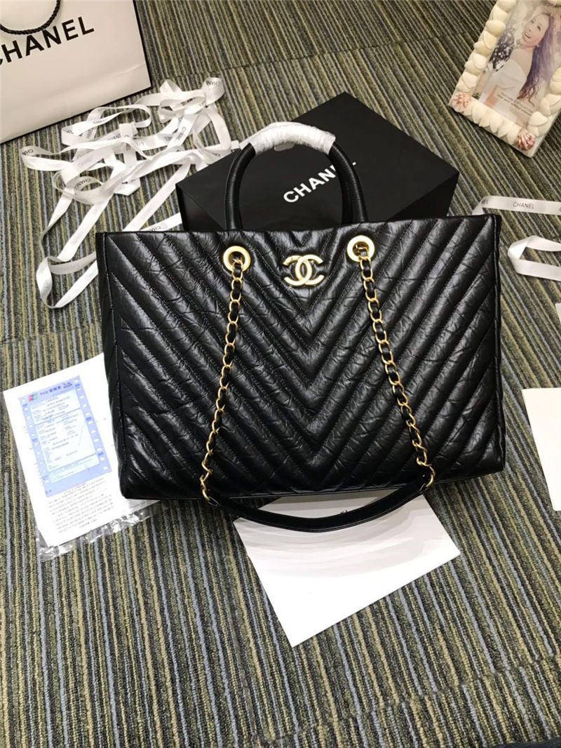 LARGE Chanel SHOPPING BAG High