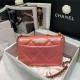 Chanel 19 FLAP BAG Iridescent Calfskin Gold-Tone Silver-Tone Ruthenium-Finish Metal High