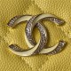 Chanel WALLET ON CHAIN AP3336 Grained Calfskin & Gold-Tone Metal Yellow A