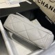 Maxi Chanel 19 Flap Bag Goatskin/Lambskin Grey  High