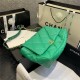 Maxi Chanel 19 Flap Bag Goatskin/Lambskin Green High