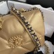 Chanel 19 Flap Bag Goatskin/Lambskin Gold High