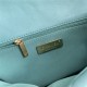 Chanel 19 Flap Bag Goatskin/Lambskin Light Blue High