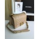 SMALL BOY Chanel HANDBAG Lambskin Beige High