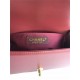 SMALL BOY Chanel HANDBAG Lambskin Burgundy High