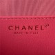 Chanel BAGUETTE BAG Lambskin & Gold-Tone Metal AS4611 Fuchsia A