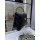 Chanel CLUTCH WITH CHAIN AP4189 Shiny Lambskin & Gold-Tone Metal Black High