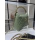 Chanel CLUTCH WITH CHAIN AP4189 Shiny Lambskin & Gold-Tone Metal Green High