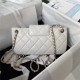 Chanel BAGUETTE BAG Lambskin & Gold-Tone Metal AS4611 White A