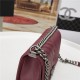 BOY Chanel HANDBAG Chevrons Pattern Grained Calfskin Burgundy B