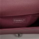 BOY Chanel HANDBAG Chevrons Pattern Grained Calfskin Burgundy B