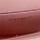 Chanel SMALL BOY Chanel MESSENGER BAG Velvet & Gold-Tone Metal AS3350 Pink A