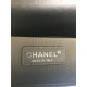 BOY Chanel HANDBAG Chevrons Pattern Lambskin Black B