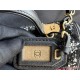 Chanel SMALL FLAP BAG WITH TOP HANDLE Cotton & Wool Tweed & Gold-Tone Metal AS3652 A