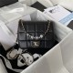 Chanel Small Flap Bag AS3331 Lambskin & Gold-Tone Metal Black A