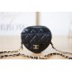 Chanel Mini HEART BAG Lambskin & Gold-Tone Metal AS2787 A