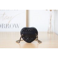 Chanel Mini HEART BAG Lambskin & Gold-Tone Metal AS2787 A