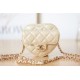 Chanel Mini HEART BAG Lambskin & Gold-Tone Metal AS2787 A