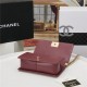 BOY Chanel HANDBAG Lambskin Burgundy B