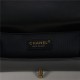 BOY Chanel HANDBAG Lambskin Black B