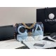 Chanel 19 Flap Bag Printed Silk High