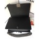 MAXI BOY Chanel HANDBAG Grained Calfskin Black High