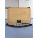 MAXI BOY Chanel HANDBAG Grained Calfskin Beige High