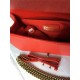 MAXI BOY Chanel HANDBAG Grained Calfskin Red High