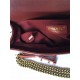 MAXI BOY Chanel HANDBAG Grained Calfskin Burgundy High