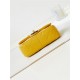 Chanel MINI FLAP BAG AS4165 Lambskin & Ash-Wood Yellow High