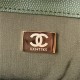 Chanel FLAP BAG Grained Calfskin & Gold-Tone Metal AS2764 Green A