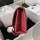 Chanel FLAP BAG Grained Calfskin & Gold-Tone Metal AS2764 Burgundy A