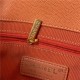 Chanel MINI FLAP BAG Grained Calfskin & Gold-Tone Metal AS2711 Orange A