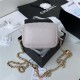 Chanel SMALL VANITY WITH CHAIN Lambskin & Gold-Tone Metal AP1447 Light Purple A