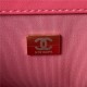 Chanel SMALL MESSENGER BAG Lambskin & Gold-Tone Metal AS4609 Fuchsia A