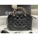 Chanel SMALL TOTE AS5130 Shiny Lambskin & Gold-Tone Metal Black High