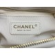 Chanel SMALL TOTE AS5130 Shiny Lambskin & Gold-Tone Metal White High