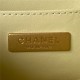 Chanel MINI FLAP BAG WITH TOP HANDLE AS4035 Lambskin Gold-Tone Metal Yellow A