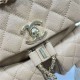 Chanel BACKPACK AS3860 Grained Shiny Calfskin & Gold-Tone Metal Caramel A