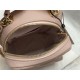 Chanel Mini Backpack Grained Calfskin Gold-Tone Metal AP3753 Pink High