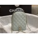 Chanel Mini Backpack Grained Calfskin Gold-Tone Metal AP3753 Blue High