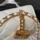 Chanel Wallet on Chain AP3318 Grained Calfskin & Gold-Tone Metal White A