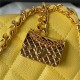 Chanel Wallet on Chain AP3318 Grained Calfskin & Gold-Tone Metal Yellow A