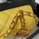 Chanel Wallet on Chain AP3318 Grained Calfskin & Gold-Tone Metal Yellow A