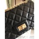 MINI 2.55 HANDBAG Aged Calfskin Black Gold Metal B