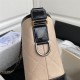 LARGE GABRIELLE HOBO BAG Aged Smooth Calfskin Beige High