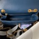 Chanel MINI FLAP BAG AS4041 Lambskin & Gold-Tone Metal Blue-Navy High