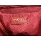 Chanel Small Backpack Lambskin 91120 Gold-Metal Red High