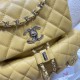 Chanel BACKPACK AS3860 Calfskin & Gold-Tone Metal Yellow A